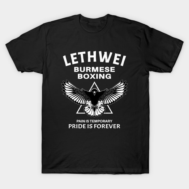 Lethwei Eagle T-Shirt by NicGrayTees